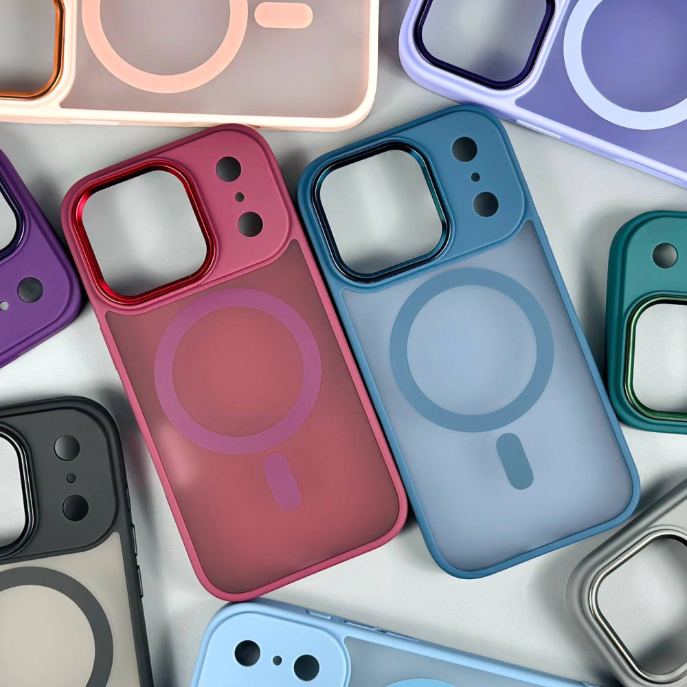 Накладка Color Matte Camera Magnetic РОЗПРОДАЖ iPhone 17 Pro