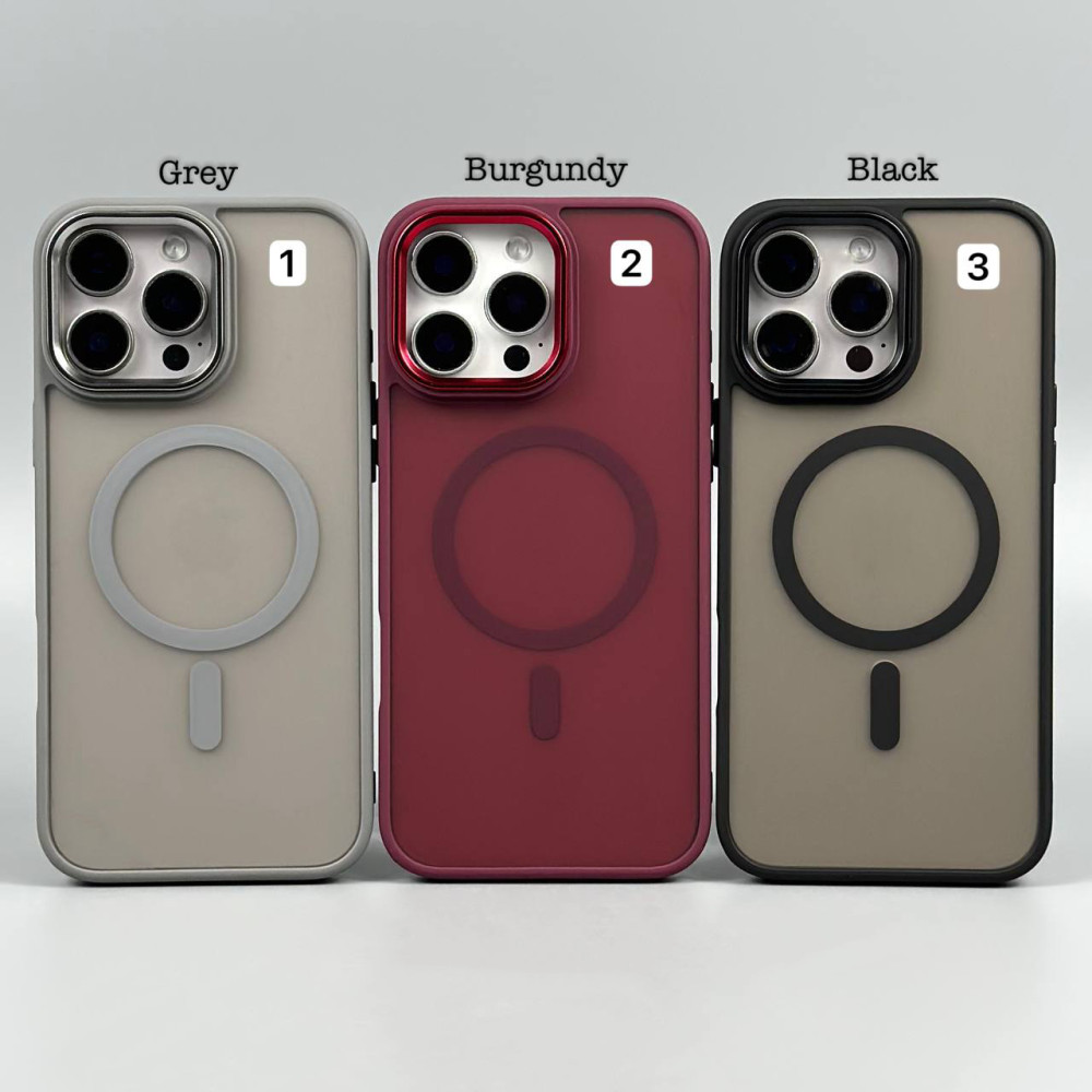 Накладка Color Matte Camera Magnetic iPhone 13