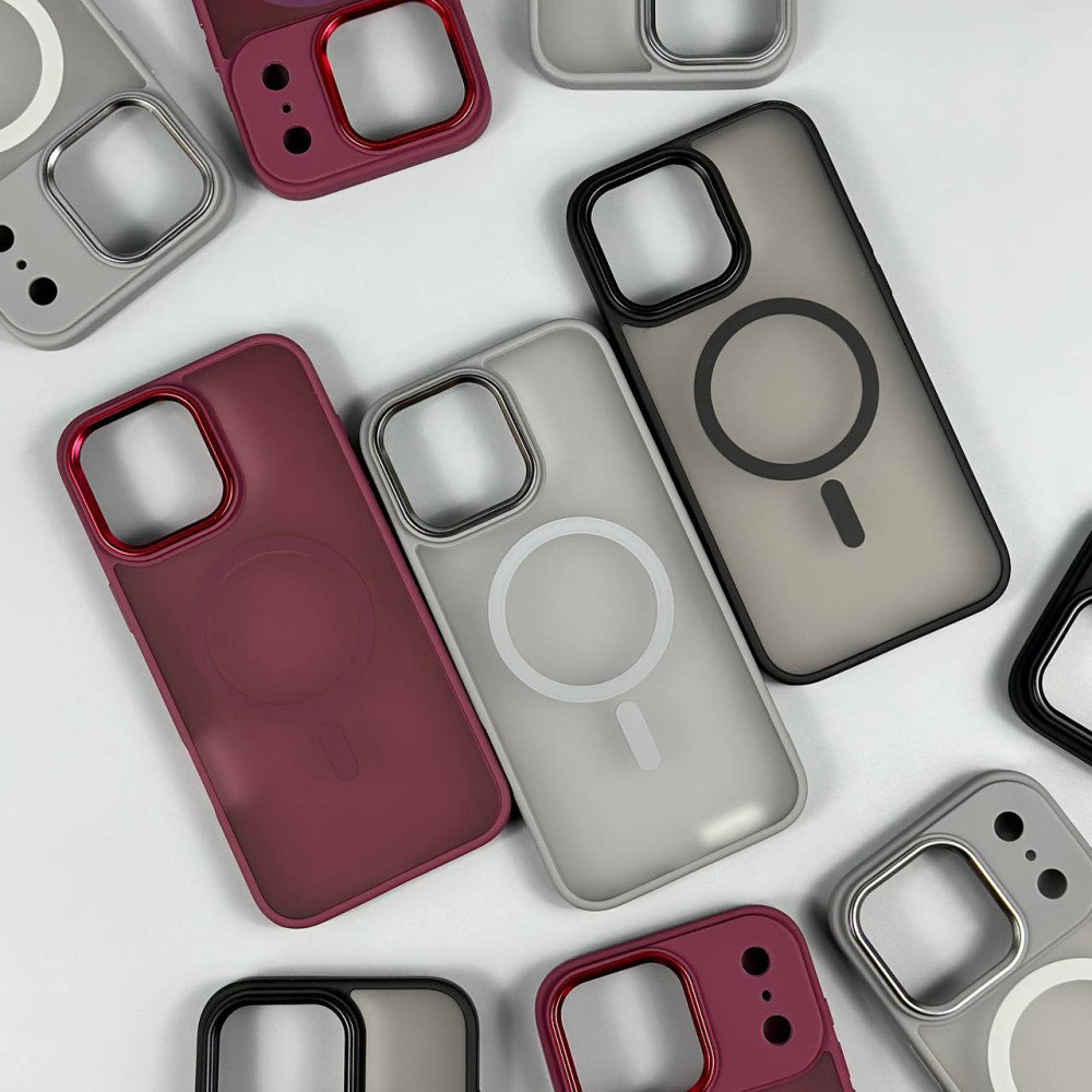 Накладка Color Matte Camera Magnetic iPhone 13