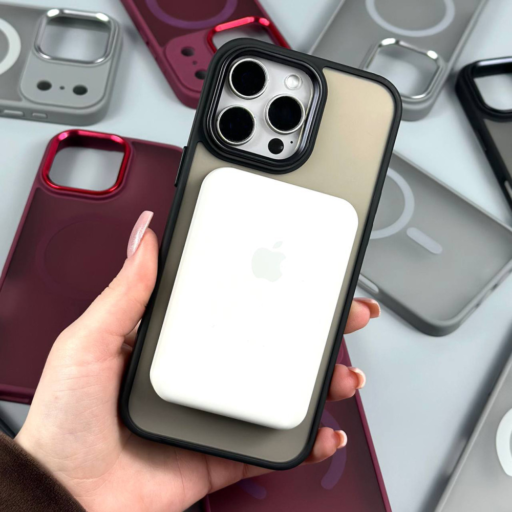 Накладка Color Matte Camera Magnetic iPhone 13