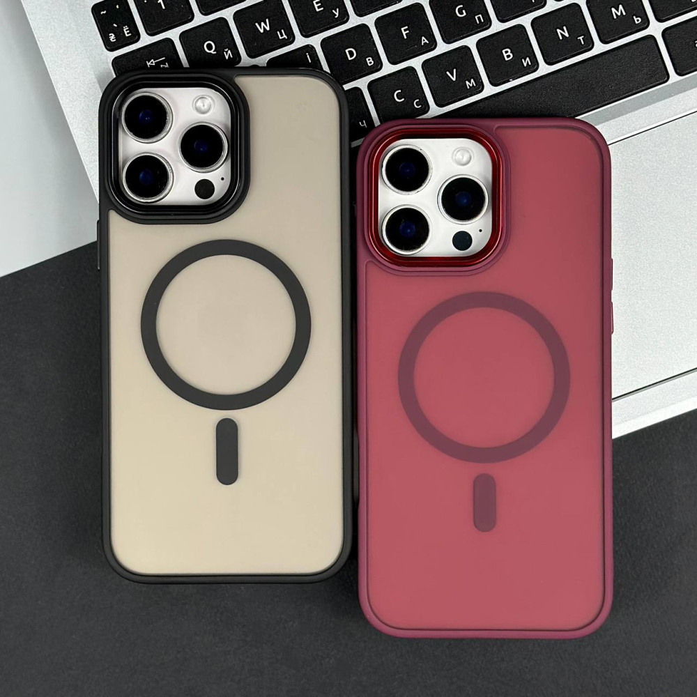 Накладка Color Matte Camera Magnetic iPhone 13
