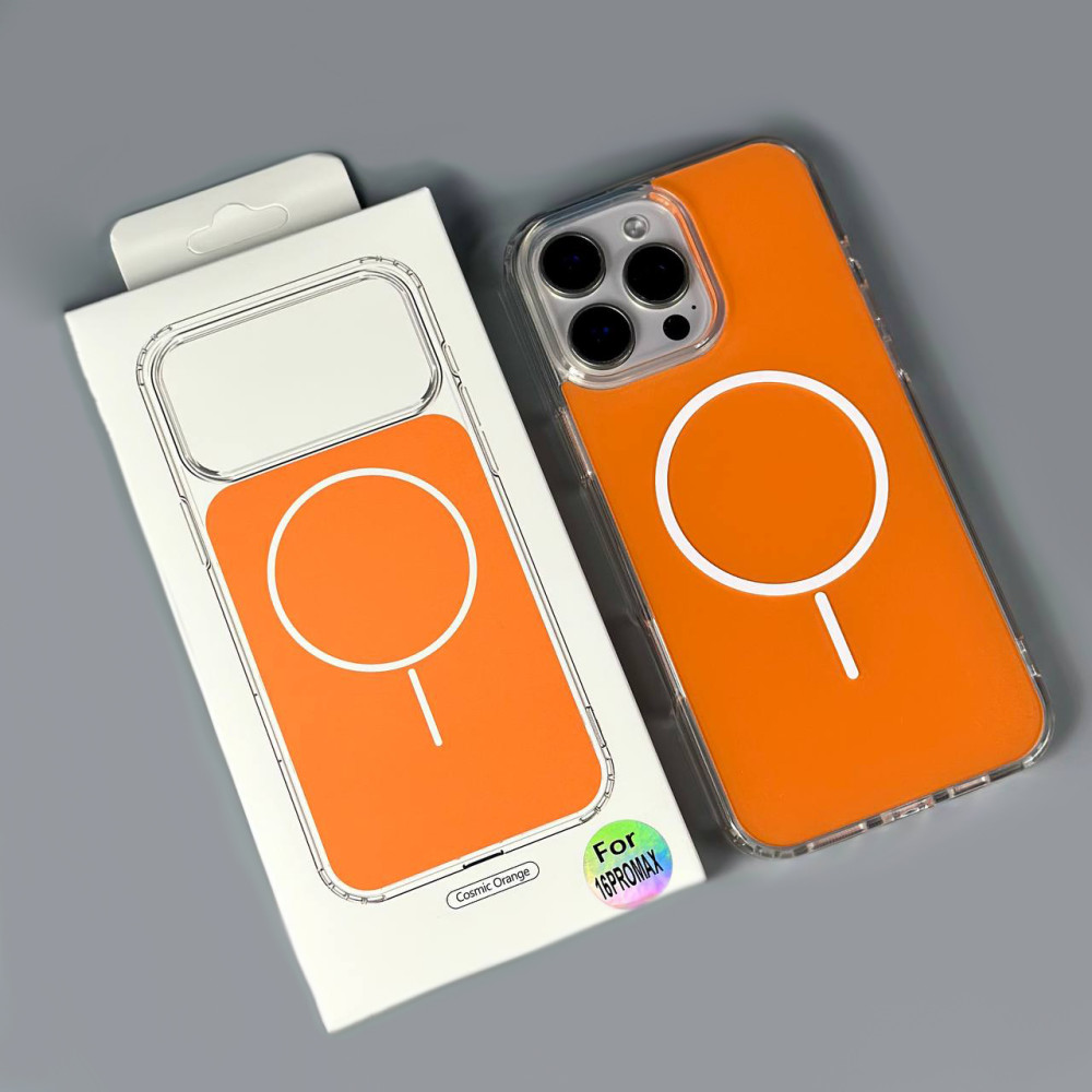 Накладка Color Silicone Box Magnetic iPhone 16 Pro