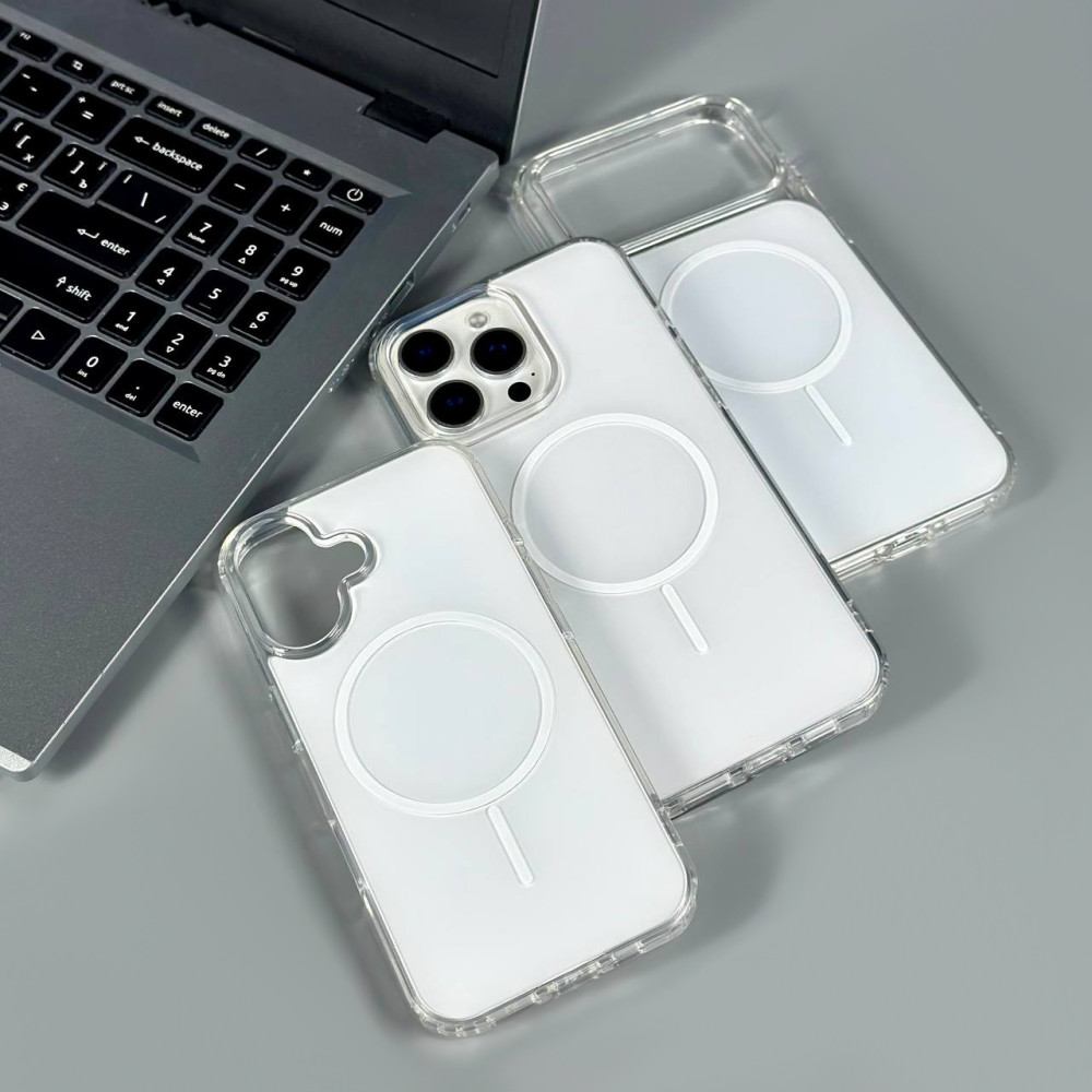 Накладка Color Silicone Box Magnetic iPhone 16 Pro