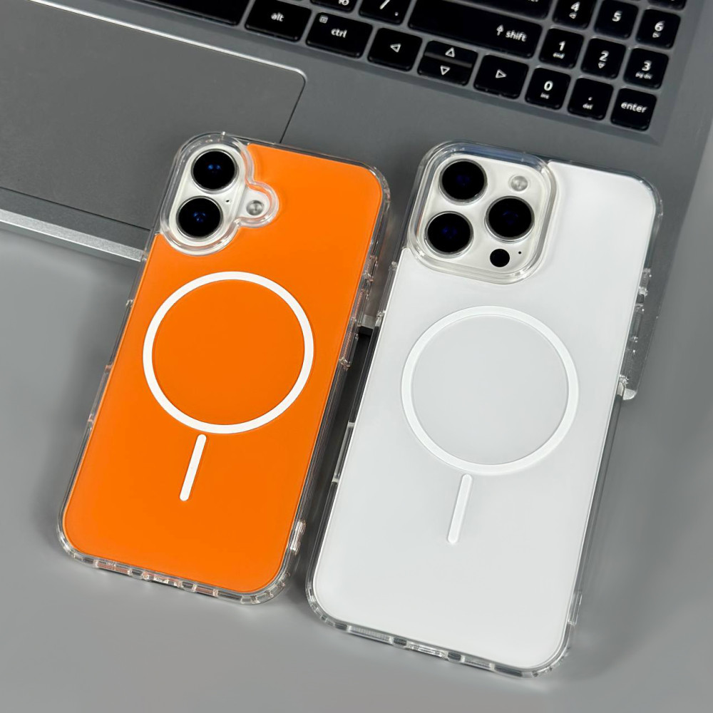 Накладка Color Silicone Box Magnetic iPhone 16 Pro