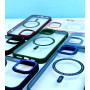 Накладка Colored Metal Camera Rim MagSafe iPhone 15 Plus