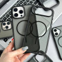 Накладка Crystal Black Magnetic Samsung S26 Plus