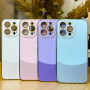 Накладка Crystal Lenses two-piece Matte Case LOGO iPhone 12 Pro Max