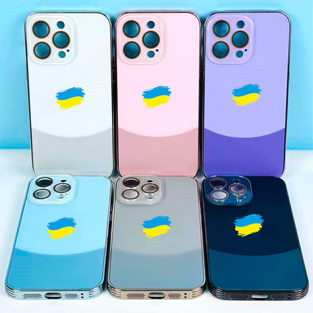 Накладка Crystal Lenses two-piece Matte Case LOGO iPhone 13 Pro Max