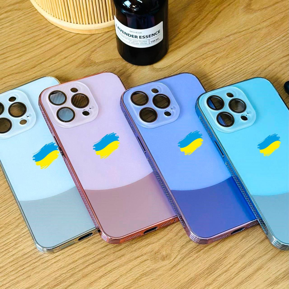 Накладка Crystal Lenses two-piece Matte Case LOGO iPhone 13 Pro Max