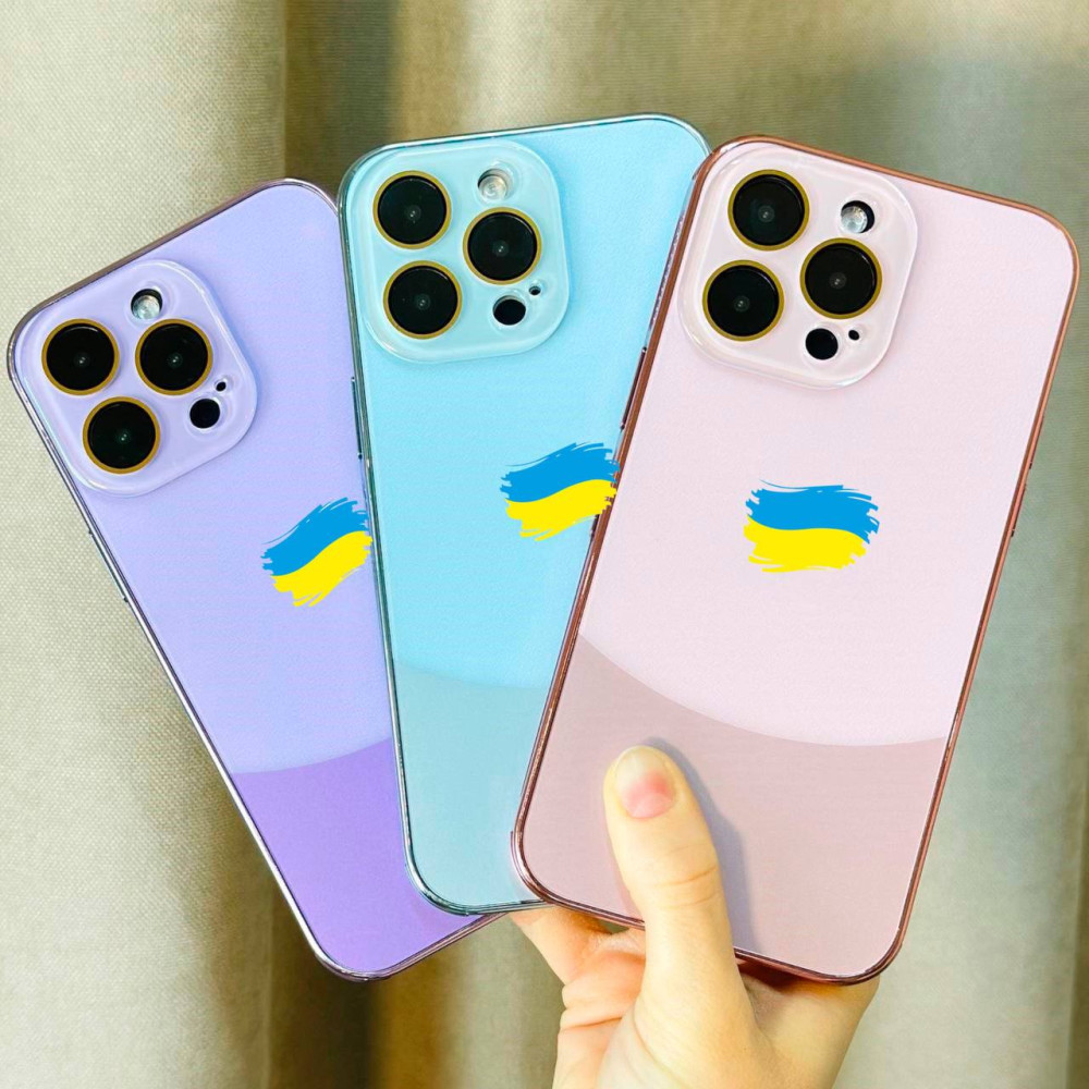 Накладка Crystal Lenses two-piece Matte Case LOGO iPhone 13 Pro Max