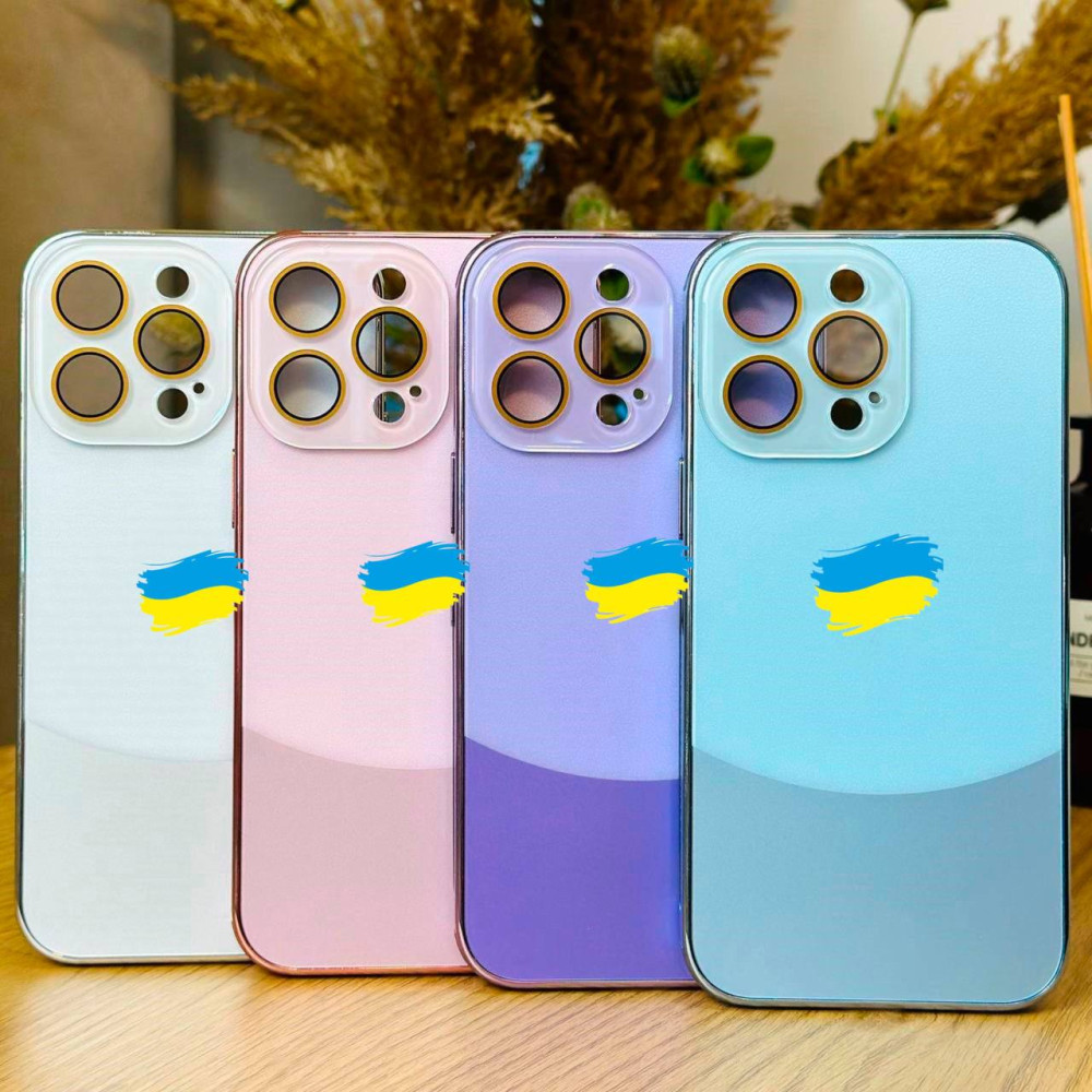 Накладка Crystal Lenses two-piece Matte Case LOGO iPhone 13 Pro Max