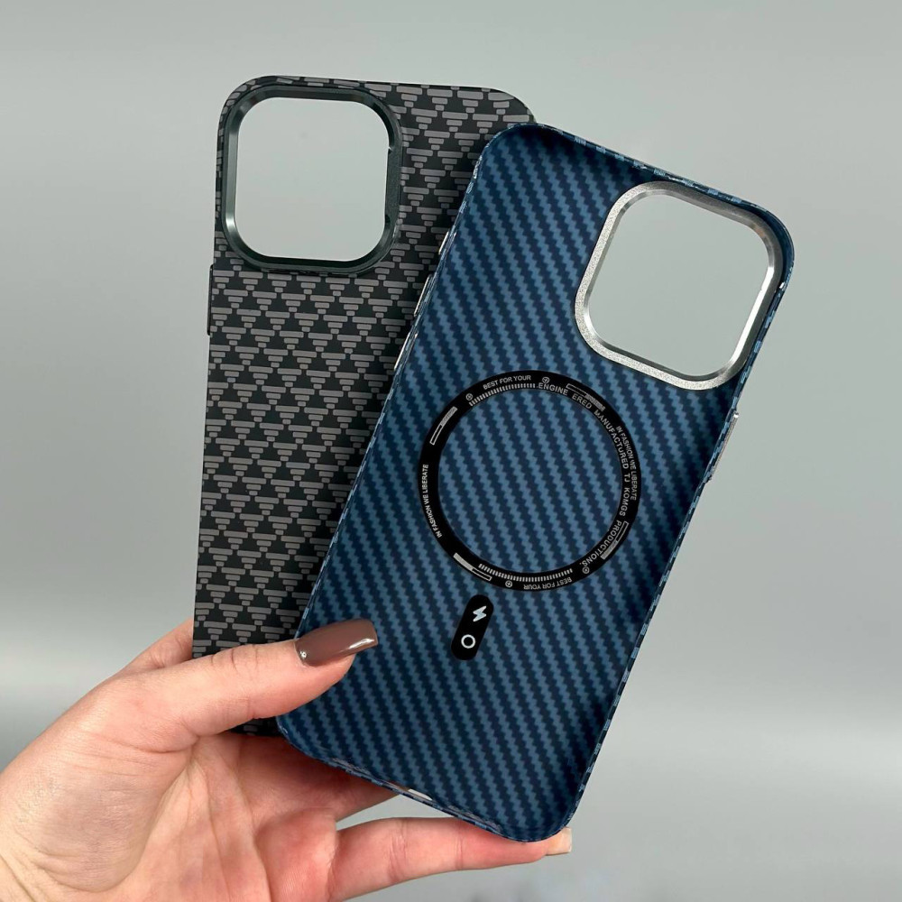 Накладка Elite Carbon Matte BOX Magnetic iPhone 14 Pro