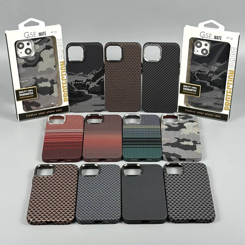 Накладка Elite Carbon Matte BOX Magnetic iPhone 15 Pro Max