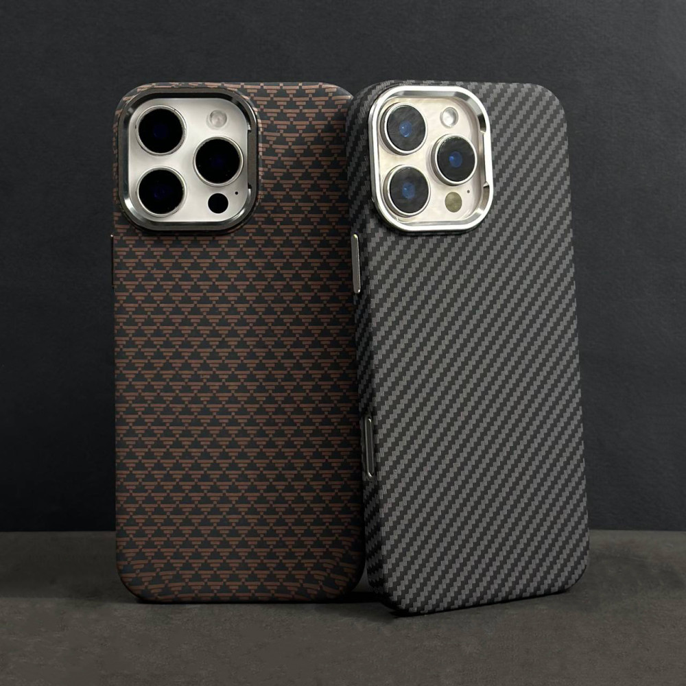 Накладка Elite Carbon Matte BOX Magnetic iPhone 15 Pro Max