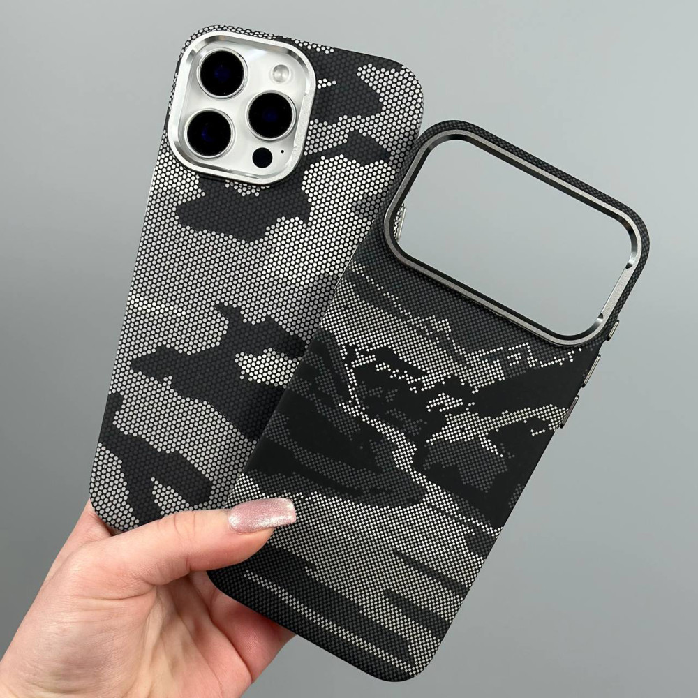 Накладка Elite Carbon Matte BOX Magnetic iPhone 15 Pro Max