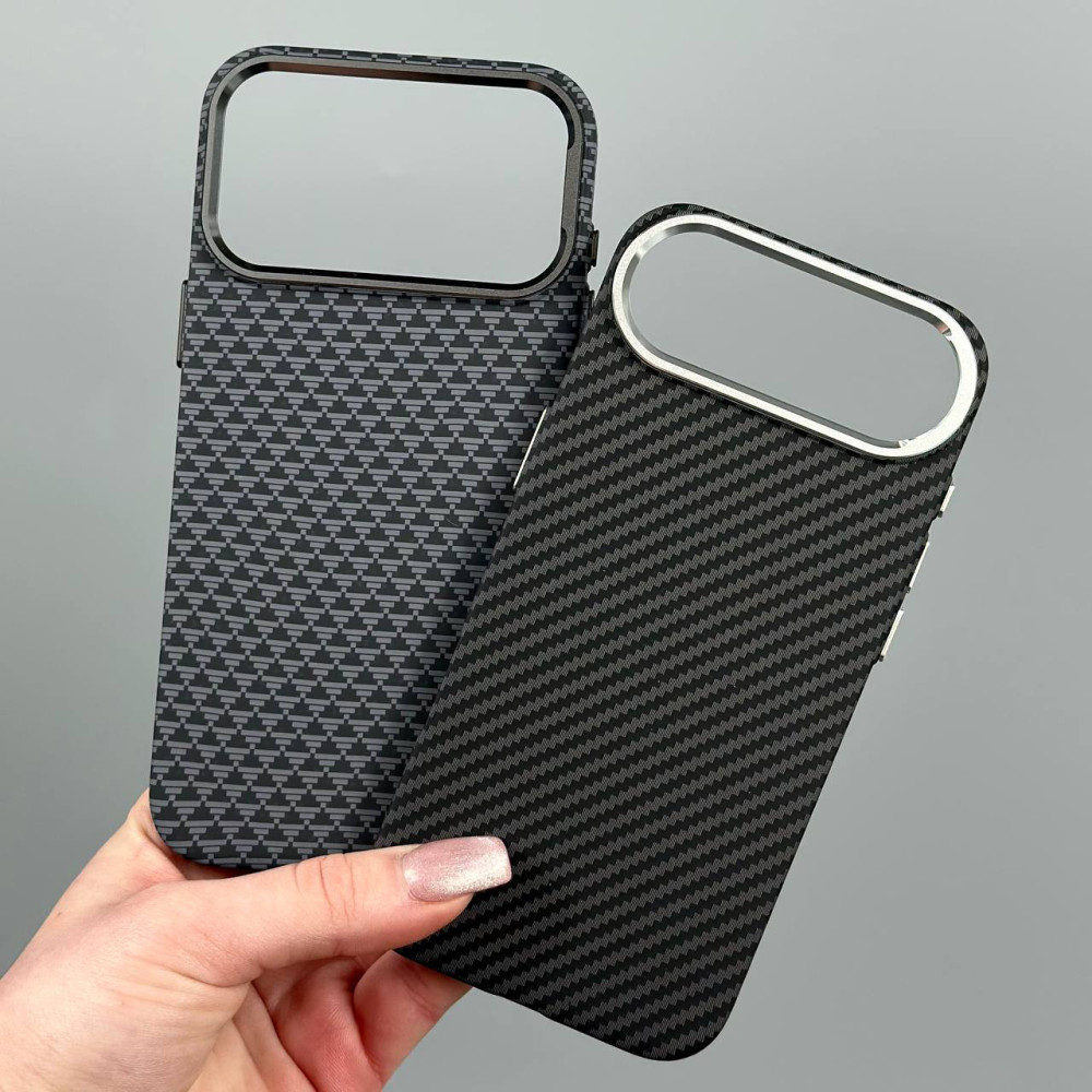 Накладка Elite Carbon Matte BOX Magnetic iPhone 15 Pro Max