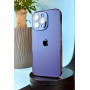Накладка Glass Case Matte Separate Camera iPhone 15