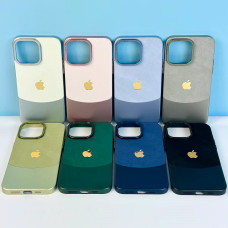 Накладка Jeans Apple Logo iPhone 13 Pro