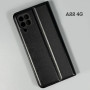 Книга Mustang Шкіряна With Matte Black Silicone Samsung A22 4G-M32-M22