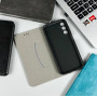 Книга Mustang Шкіряна With Matte Black Silicone Xiaomi Redmi Note 12 Pro 4G