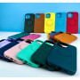 Накладка Leather Case WCMS Original +MagSafe Box iPhone 13 (2021)