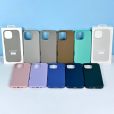 Накладка Leather In The Box NEW LOGO iPhone 15