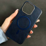 Накладка Leather Magnetic Case with Metal Frame РОЗПРОДАЖ iPhone 15 Pro Max