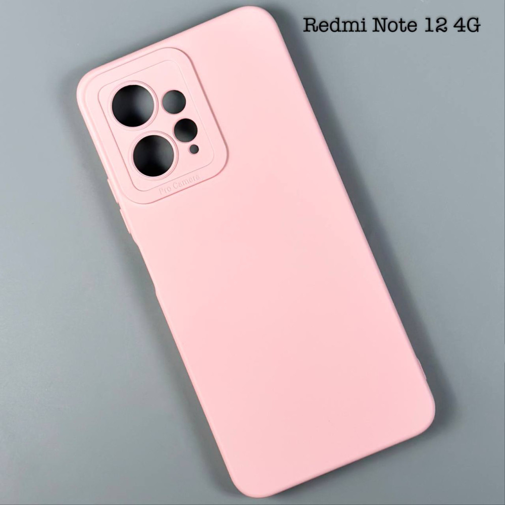Накладка Lux Matte з мікрофіброю Xiaomi Redmi Note 12