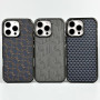 Накладка Luxury Carbon Fiber Pattern for Magnetic iPhone 12-12 Pro