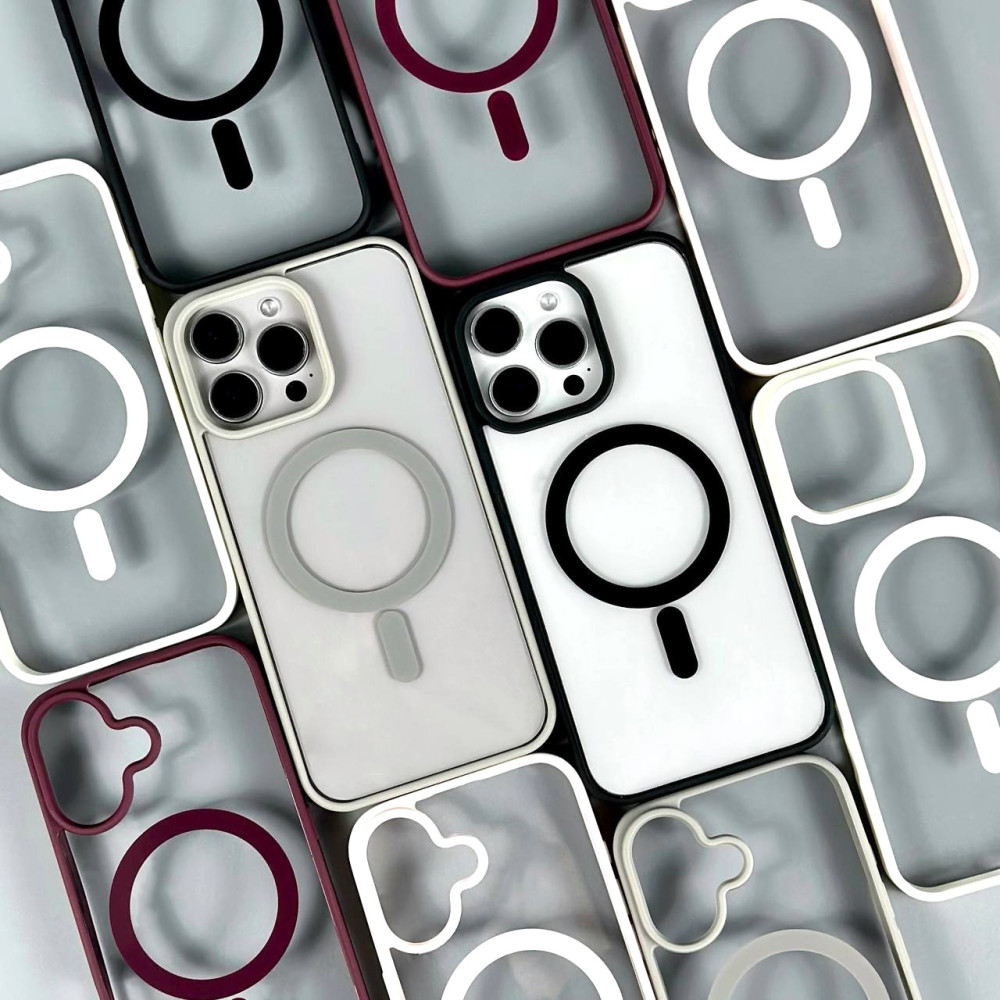 Накладка Matte Acrylic Magnetic NO BOX iPhone 12-12 Pro