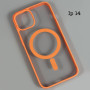 Накладка Matte Acrylic Magnetic NO BOX iP 14