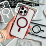 Накладка Matte Acrylic Magnetic Box iPhone 12-12 Pro 