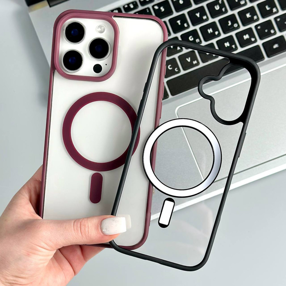 Накладка Matte Acrylic Magnetic Box iPhone 12-12 Pro 