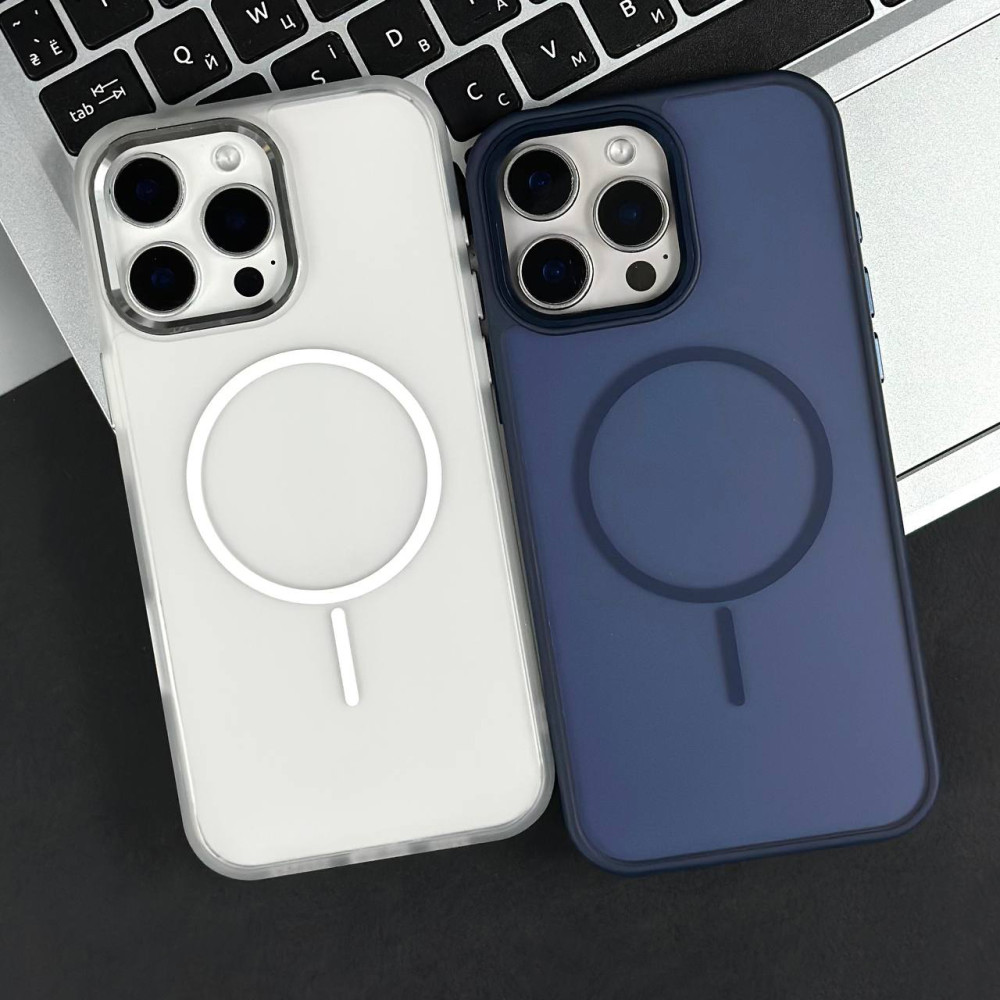 Накладка Matte Camera With Thin Magnetic Box iPhone 13