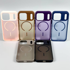 Накладка Matte Color Case With Magnetic Thin Circle iPhone 17 Pro Max