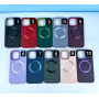 Накладка Matte Colorful Metal Frame MagSafe iPhone 15 Plus