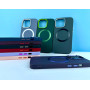 Накладка Matte Colorful Metal Frame MagSafe iPhone 12-12 Pro (2020) 6.1