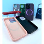 Накладка Matte Colorful Metal Frame MagSafe iPhone Xr 6.1 "