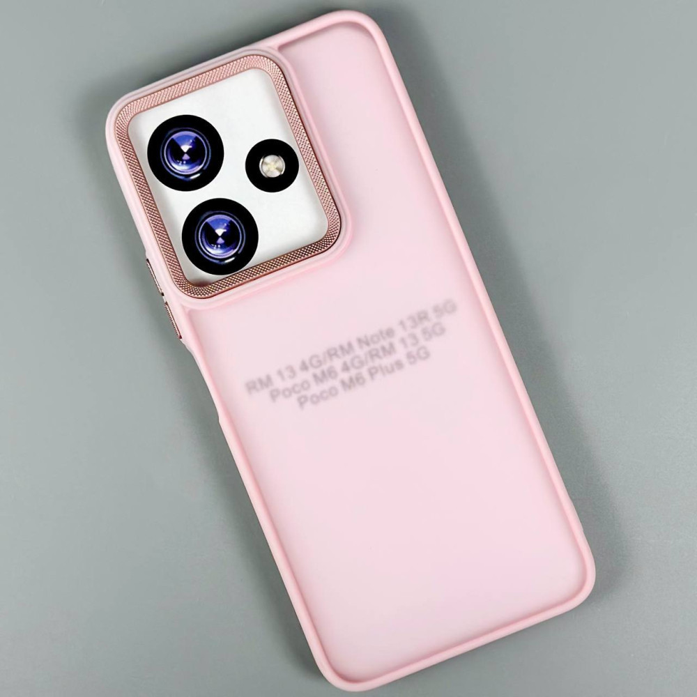 Накладка Matte Corrugated Camera Xiaomi Redmi 13 4G-Note 13R 5G