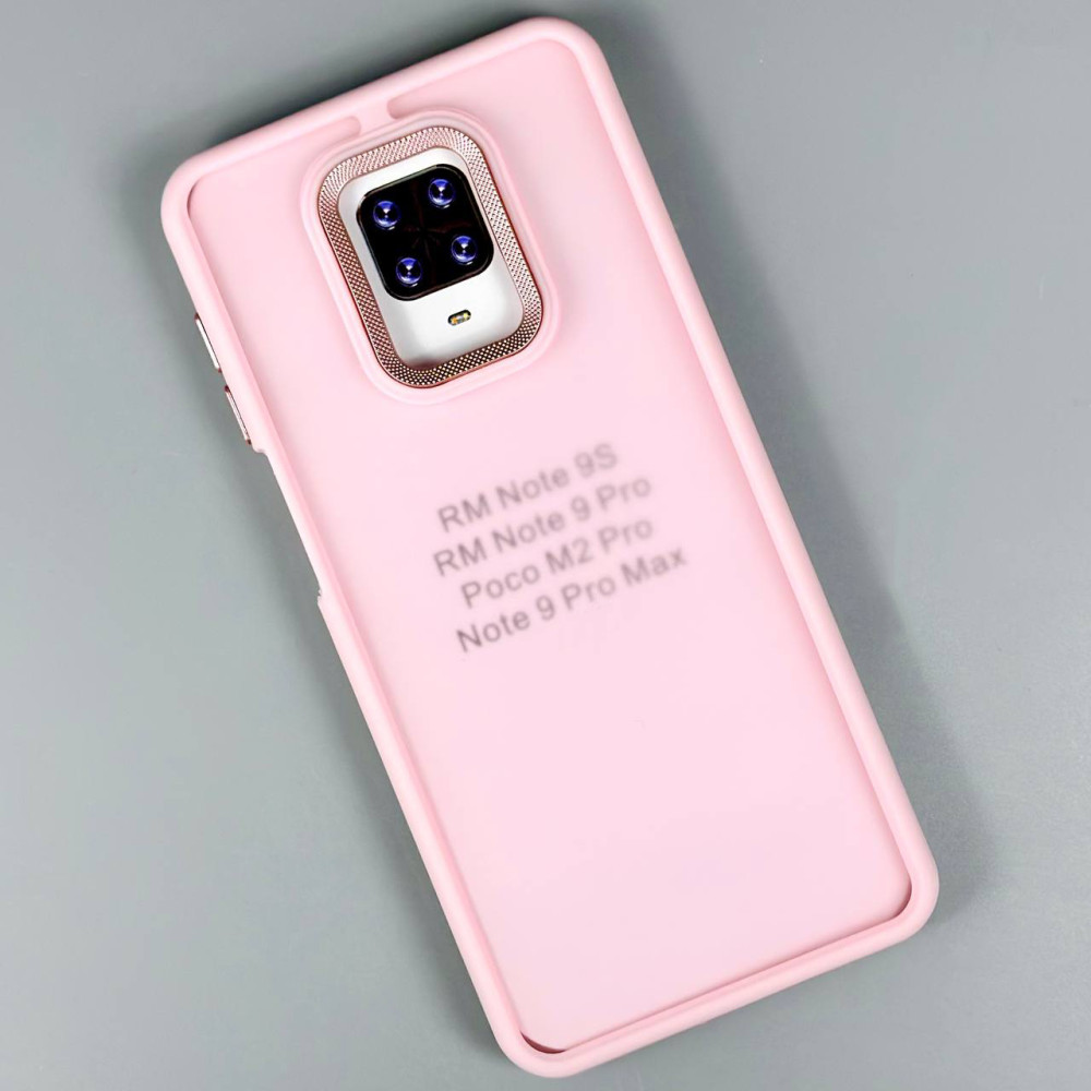Накладка Matte Corrugated Camera Xiaomi Redmi Note 9S-Redmi Note 9 Pro