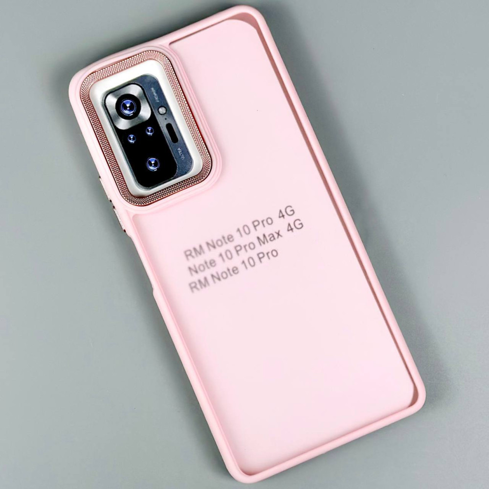 Накладка Matte Corrugated Camera Xiaomi Redmi Note 10 Pro