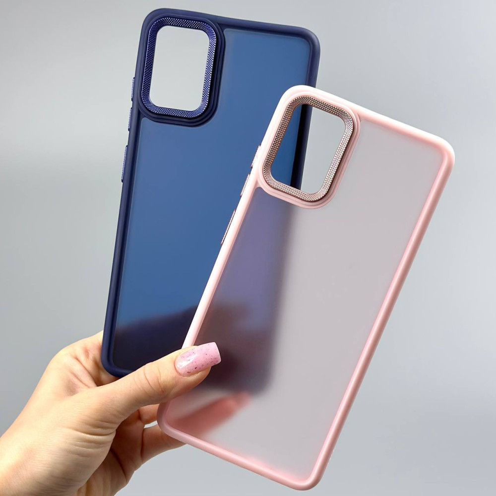 Накладка Matte Corrugated Camera Xiaomi Redmi Note 14S 4G-Redmi Note 13 Pro 4G-Poco M6 Pro