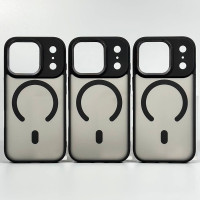 Накладка Matte Corrugated Camera BLACK Magnetic Samsung S26 Ultra