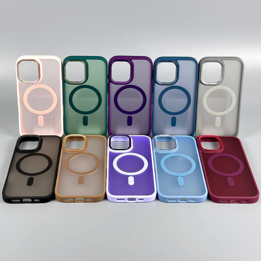 Накладка Matte Corrugated Camera Magnetic РОЗПРОДАЖ iPhone 17