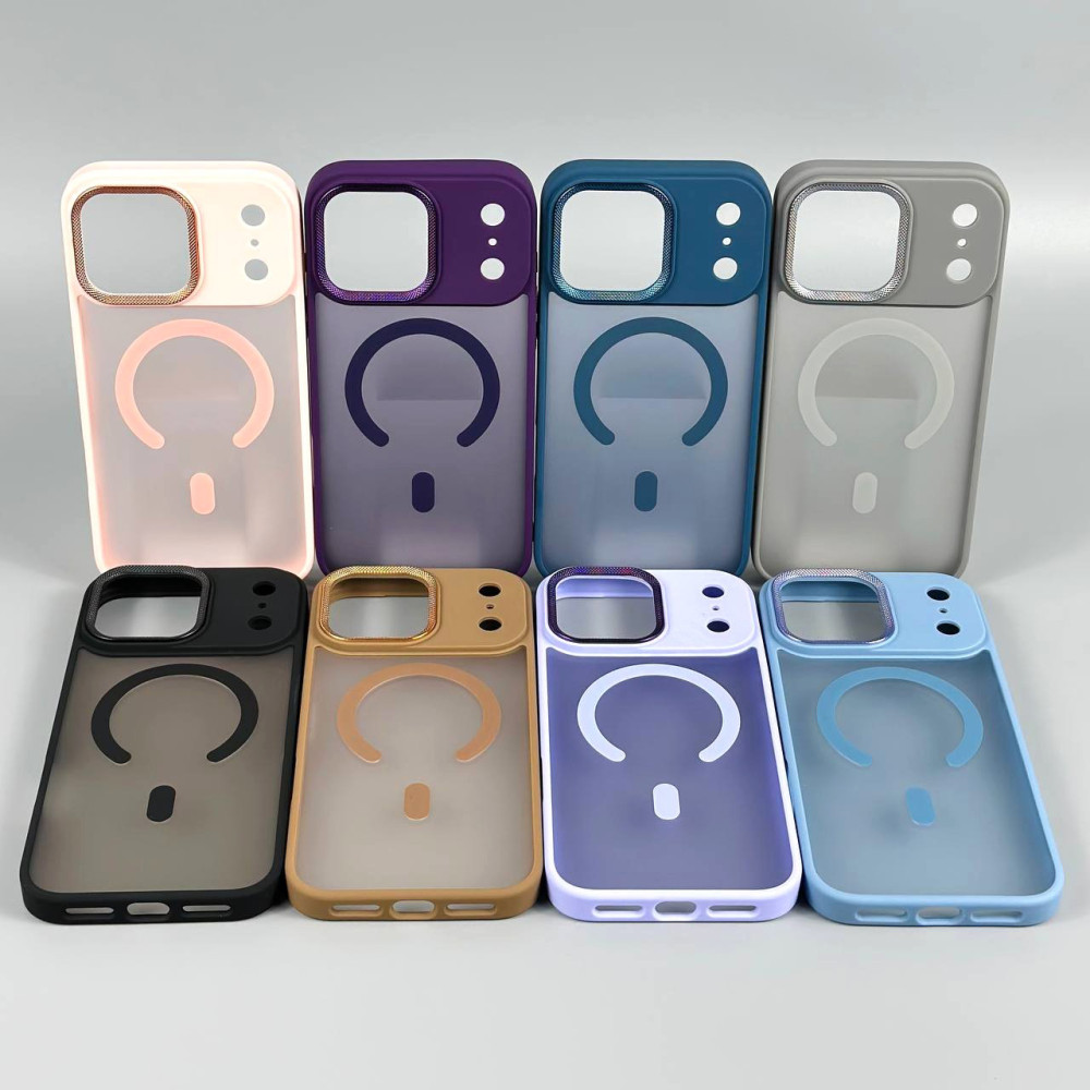 Накладка Matte Corrugated Camera Magnetic iPhone 17 Pro Max