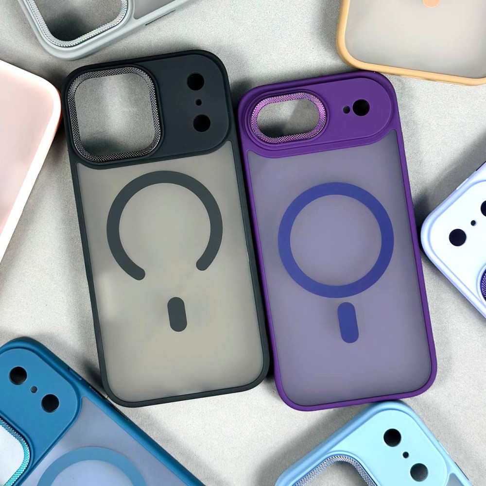 Накладка Matte Corrugated Camera Magnetic iPhone 17 Pro Max