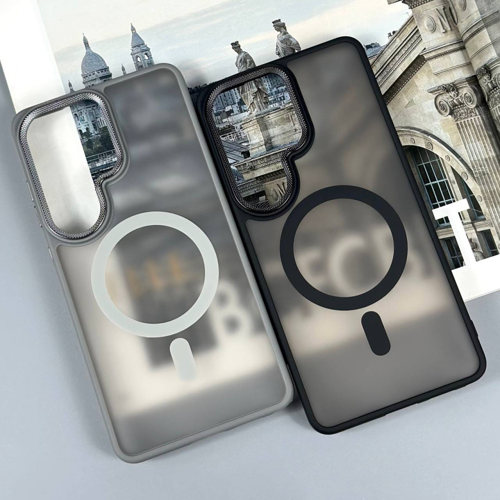 Накладка Matte Corrugated Camera Magnetic iPhone 12-12 Pro