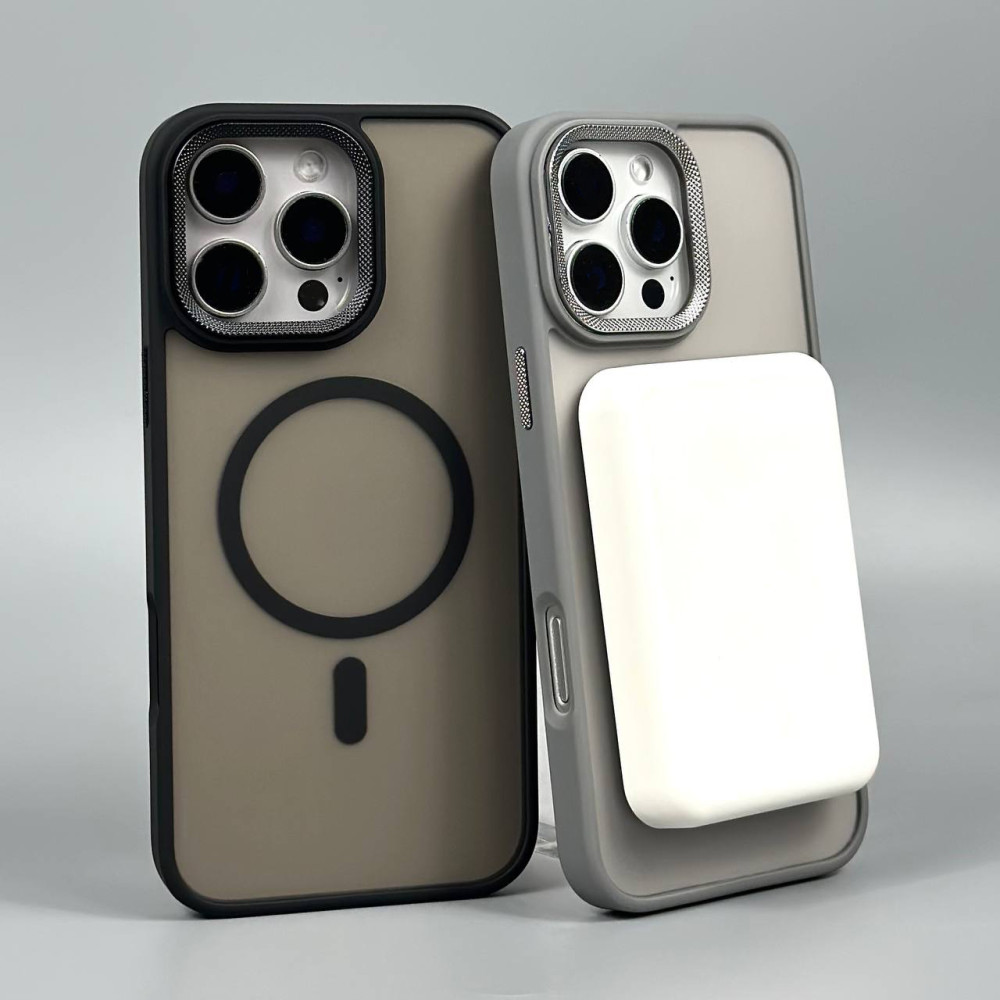 Накладка Matte Corrugated Camera Magnetic iPhone 12-12 Pro