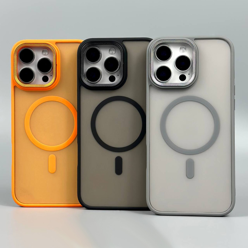 Накладка Matte Corrugated Camera Magnetic iPhone 12-12 Pro