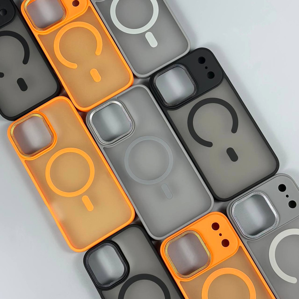 Накладка Matte Corrugated Camera Magnetic iPhone 12-12 Pro